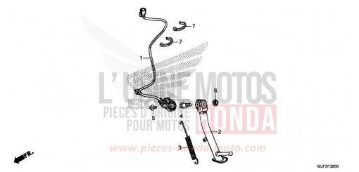 BEQUILLE CTX700AE de 2014